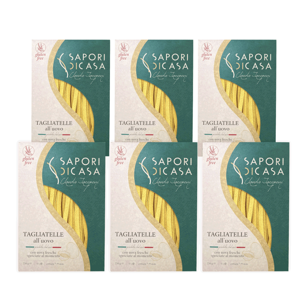 6x250g PROMO BOX GLUTEN FREE Tagliatelle senza glutine all'uovo