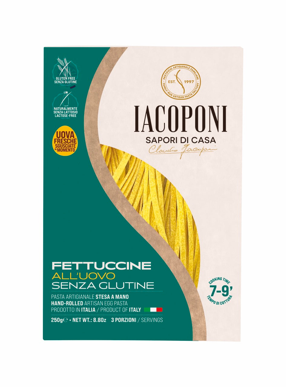 Iacoponi Fettuccine senza glutine all'uovo