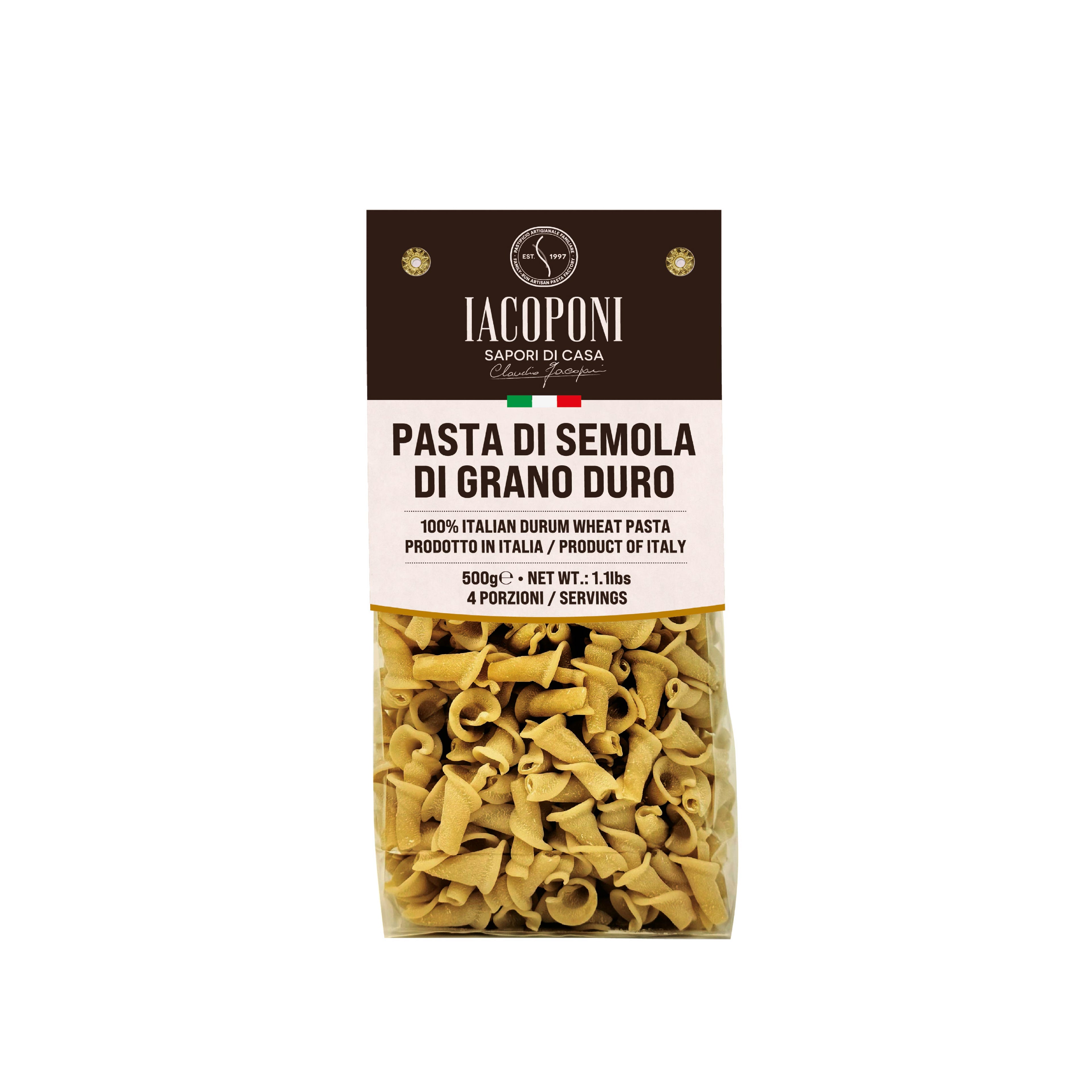Gigli di grano duro al limone