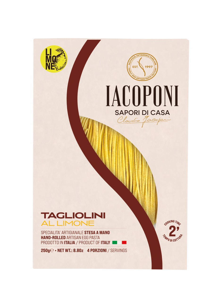 Iacoponi Tagliolini all'uovo, al limone