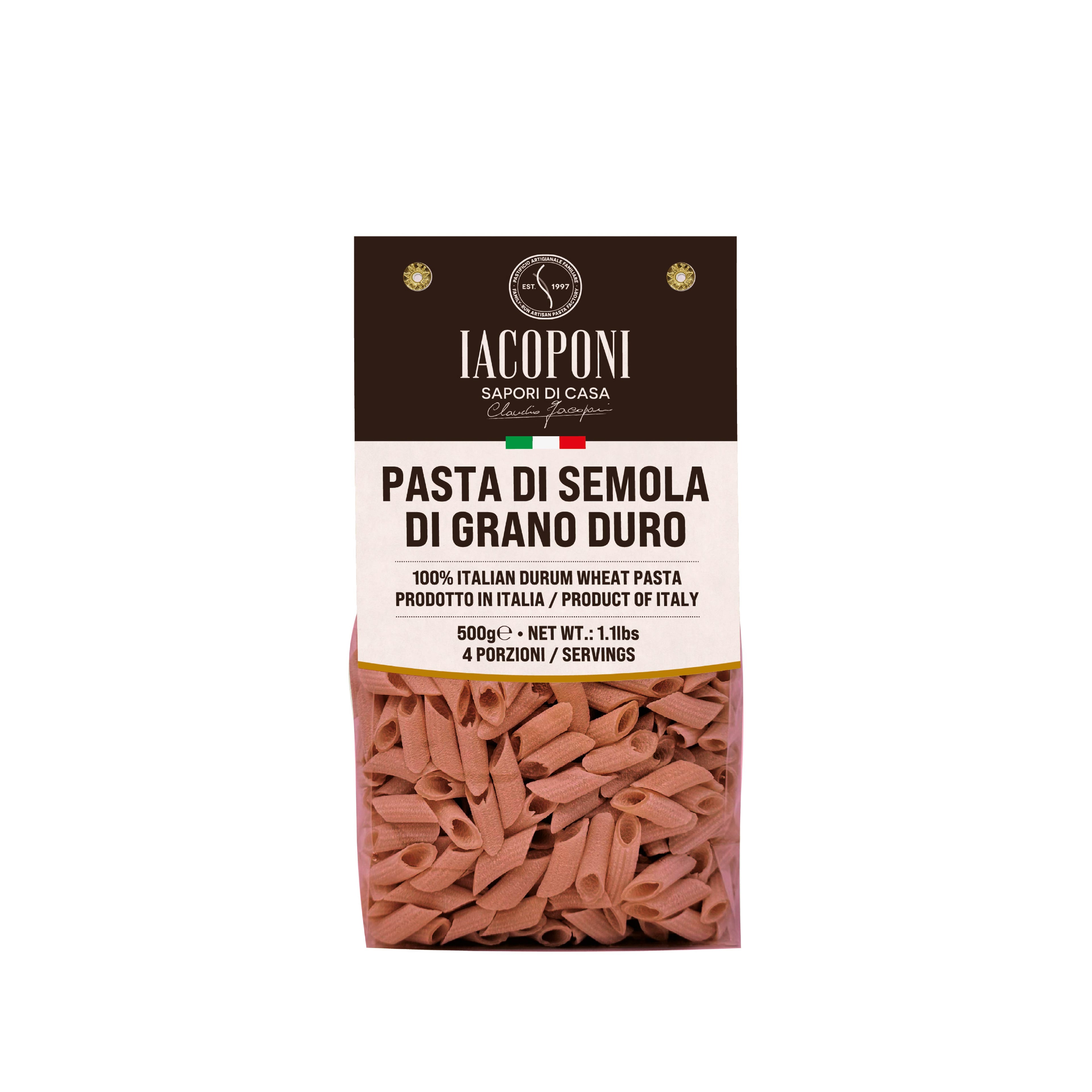 Mezze Penne di grano duro al pomodoro